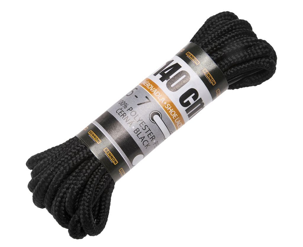 Tkaničky černé 140 cm - Obrázek Tkaničky černé 140 cm - Obrázek